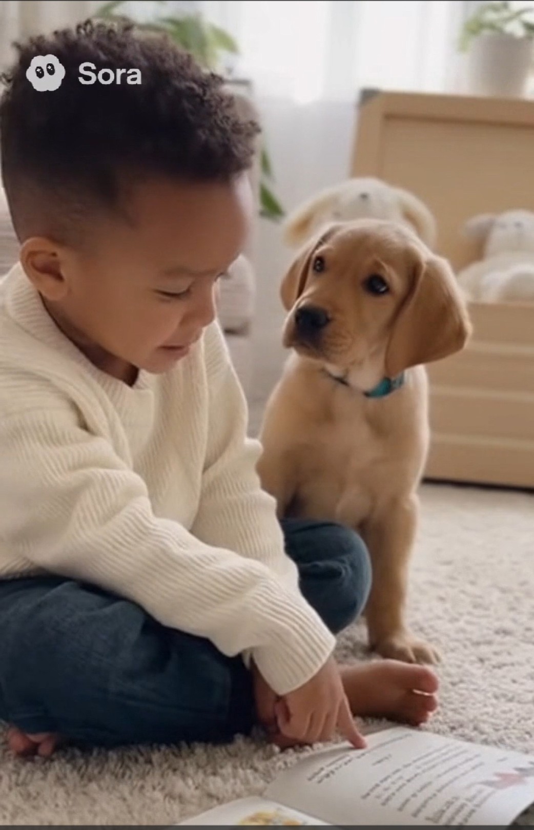 Boy and Dog